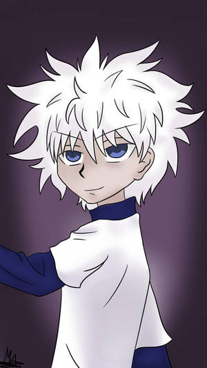 Funny Killua Art Wallpaper