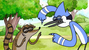 Funny Mordecai And Rigby Wallpaper