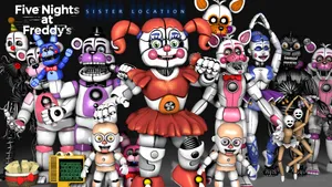 Funtime Animatronics Fnaf Wallpaper