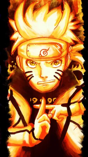 Naruto (Baryon Mode) 4K Phone iPhone Wallpaper #2510c