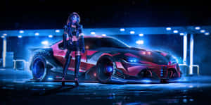 Future Carl Girl Desktop Wallpaper