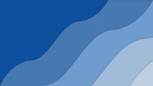 Futuristic Minimalist Blue Abstract Design Wallpaper