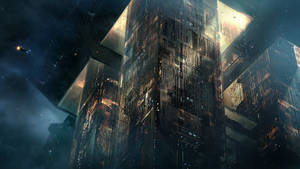 Futuristic Setting Blade Runner 2049 4k Wallpaper