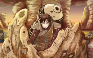 Gaara Sand Cage Wallpaper