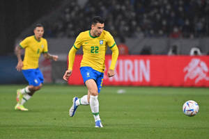 Gabriel Martinelli Brazil Football Team Wallpaper