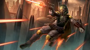 Galactic Empire Boba Fett Wallpaper