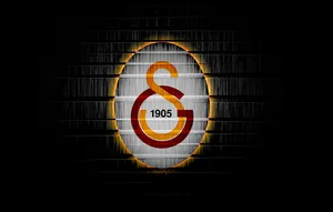 Galatasaray Logo On Wooden Wallpaper