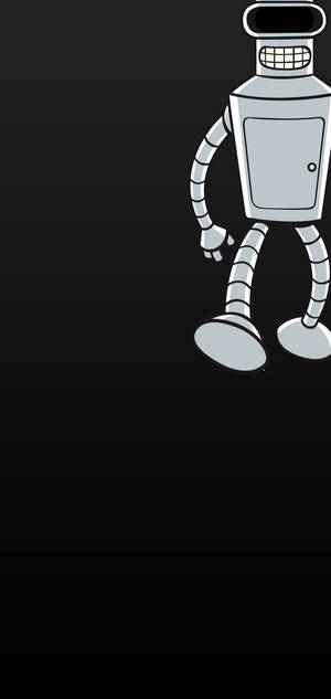 Galaxy S10 Bender Of Futurama Wallpaper