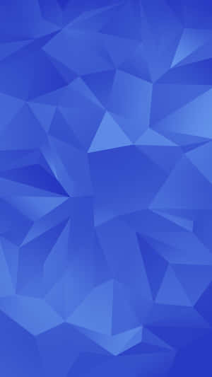 Galaxy S5 Blue Crystal Android Wallpaper