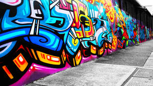 Gambar Graffiti On Wall Wallpaper