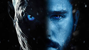 Game Of Thrones Jon Snow Night King Wallpaper
