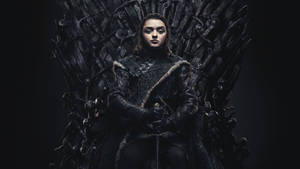 Game Of Thrones Season 8 Arya Throne Wallpaper