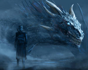 Game Of Thrones Season 8 Dragon King Wallpaper