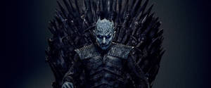 Game Of Thrones Season 8 Night Throne Wallpaper