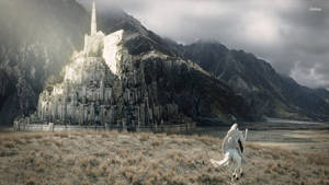 Gandalf The White Minas Tirith Lotr Wallpaper