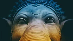 Ganesh Ganpati 4k Statue Wallpaper