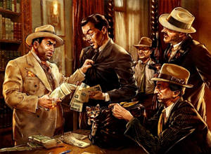 Gangster Boss Al Capone Wallpaper