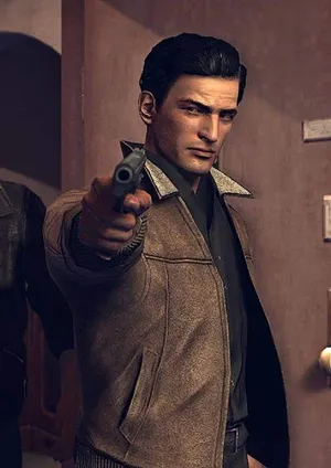Gangsters With Guns Aiming At The Enemy Wallpaper