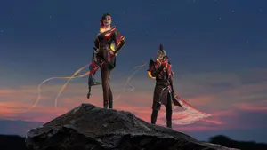 Garena Free Fire Hayato And Kelly Wallpaper