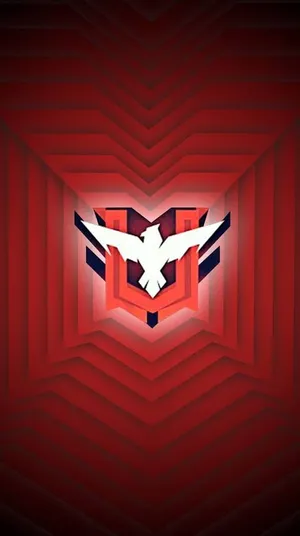 Garena Logo With Eagle Emblem Wallpaper
