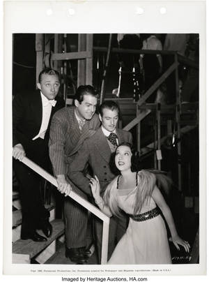 Gary Cooper, Bing Crosby, Fred Macmurray, And Ethel Merman Wallpaper