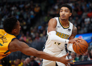 Gary Harris And Jazz Mitchell Wallpaper