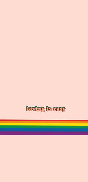 Gay Rainbow Art Wallpaper