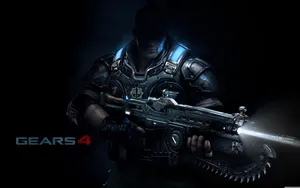Gears Of War Terminator Character Wallpaper
