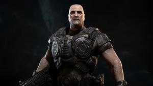 Gears Of War Ultimate Edition Marcus Fenix Portrait Wallpaper
