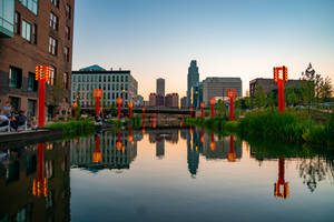 Gene Leahy Mall Omaha Wallpaper