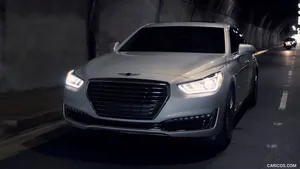 Genesis G90 In The Dark Wallpaper