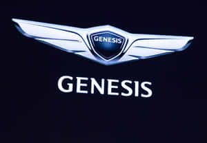 Genesis Logo Luxury Brand Wallpaper