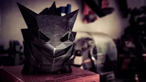 Gengar Steel Figure Wallpaper