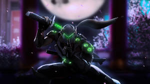 Genji Ninja Overwatch Wallpaper