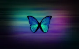 Genuine Blue Butterfly Wallpaper