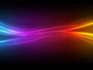 Genuine Colored Wave Lines Wallpaper