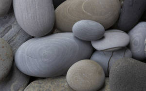 Genuine Smooth Pebbles Hd Wallpaper