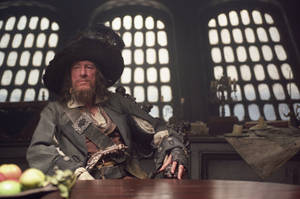 Geoffrey Rush Hector Barbossa Wallpaper