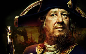 Geoffrey Rush Hector Barbossa Wallpaper