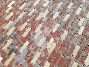 Geometric Bricks Wallpaper