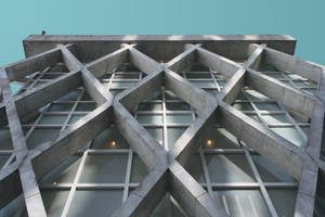 Geometric Concrete Architecture Wallpaper
