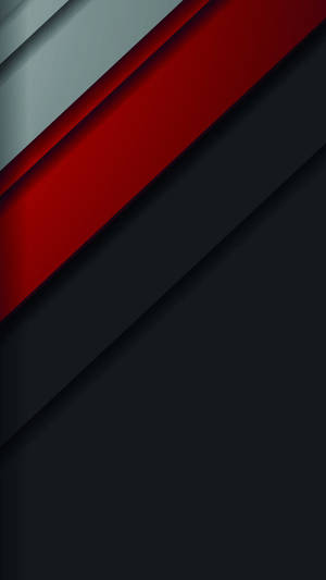 Geometric Red And Black Iphone Wallpaper