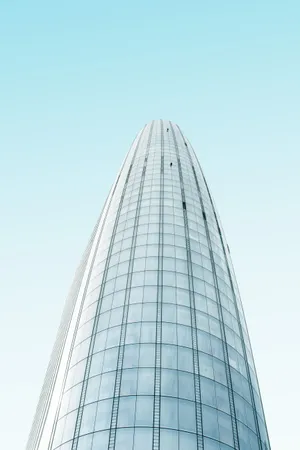Geometric Tower Wallpaper
