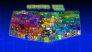 Geometry Dash Characters Together Wallpaper