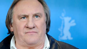 Gérard Depardieu Blue Background Wallpaper