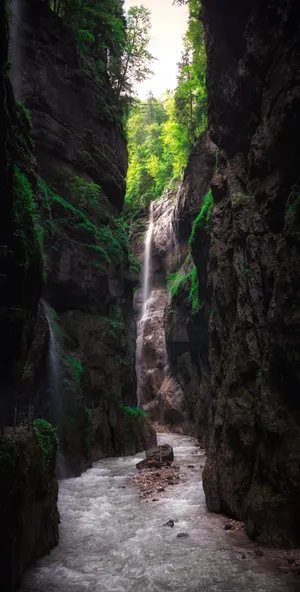 Germany Partnach Gorge Wallpaper