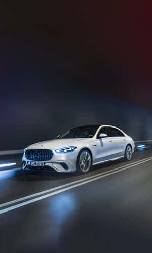 Get Connected With The Mercedes-benz Phone Wallpaper