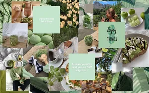 Get Creative With This Sage Green Laptop Wallpaper