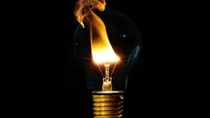 Get Fired Up With The Allure Of Cool Flames! Wallpaper