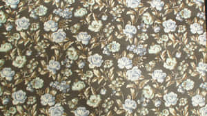 Get Groovy In This 70s-inspired Flowery Pattern! Wallpaper